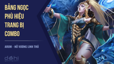 Cách chơi Arum liên quân hỗ trợ