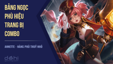 Cách lên đồ Annette liên quân hỗ trợ