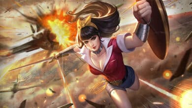 Cách chơi lên đồ bảng ngọc WOnder woman