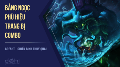 Cách lên đồ Cresht liên quân đỡ đòn